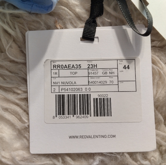 RED Valentino Bow Detail Tank Top Size 44 - Picture 14 of 16